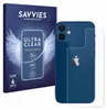 A product box and a screen protector are shown next to an iPhone. Produktbild-Vorschau