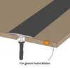 Dalsys Übergangsprofil flach 90cm x 35mm Eiche aus Produktbild-Vorschau 5