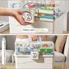 Grande boîte d'organisation médicale avec compartiments, Voir les images du produit 2
