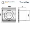 airRoxy planet eneRgy 80 S, ventilatore assiale a basso Anteprima dell’immagine prodotto 2