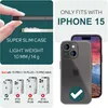Custodia ultra sottile da 0,3 mm per iPhone 15 Matt Slim Anteprima dell’immagine prodotto 4