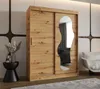 Šatní skříň 150 cm BEYZA se zrcadlem - dub artisan Náhled obrázku produktu 1