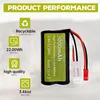 2x Li-Ion accu 7.4V 3000mAh 15C 2S met JST-2P connector + Productafbeelding-voorbeeld 5