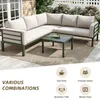 Flieks Gartenlounge-Set 2-tlg. mit Gartentisch, Balkonmöbel Produktbild-Vorschau 6
