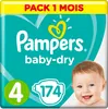 Pampers Windeln Größe 4 (9-14kg) Baby-Dry, Maxi, 174 Stück, Produktbild-Vorschau 1