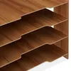 Relaxdays Briefablage, Büro Organizer aus MDF, A4 Papier, 3 Produktbild-Vorschau 6