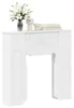 Rama kominkowa vidaXL, biała, 93 x 20 x 89 cm, materiał Podgląd zdjęcia produktu 3