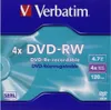 1x5 Verbatim DVD-RW 4,7GB 4x Speed, Jewel Case Produktbild-Vorschau 5