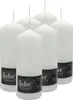 hOFER Bougies blanches, lot de 6 - 80h de combustion - 8 x Voir les images du produit 1