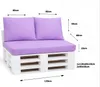 Palettenkissen Set 120 x 60 x 10 cm + 2 x 50 x 40 cm – Produktbild-Vorschau 2