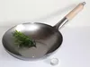 Wok Pfanne 30 cm Ø flacher Boden zum Aufhängen mit Produktbild-Vorschau 4