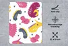 MuchoWow® Mauspad Mousepad Dino - Muster - Kind - Rosa - Produktbild-Vorschau 2