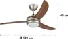 Klarstein El Paso - ventilátor a stropní svítidlo, 132 cm, Náhled obrázku produktu 7