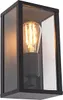 2er Set Industrielle Wandleuchten Schwarz 26 cm IP44 Produktbild-Vorschau 2