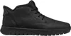 A black men's sneaker shown from the side. Anteprima dell’immagine prodotto