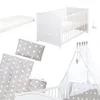 roba set completo da letto 'Little Stars', bianco, 79x153cm Anteprima dell’immagine prodotto 4