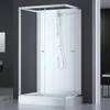 Komplettdusche 80×110×200 cm, Duschtasse, Gleittüren, 5 mm Produktbild-Vorschau 1