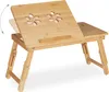 Relaxdays Laptoptisch, klappbarer Betttisch aus Bambus, Produktbild-Vorschau 7