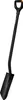 Fiskars Rýč Ergonomic PRO drenážní, černý (1066709) Anteprima dell’immagine prodotto 1