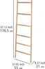 WENKO Handtuch Leiter ACINA Holz Halter Aufbewahrung Bad Produktbild-Vorschau 4