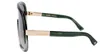 DSQUARED2 D2 0119/S 1ED, groene zonnebril voor heren, Productafbeelding-voorbeeld 3