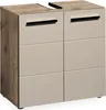 Waschbeckenunterschrank HARPER BEIRA BHT 60x62x31 cm beige Produktbild-Vorschau 2