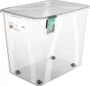 Cassetta 70 l con coperchio LONA, colore:Trasparente Anteprima dell’immagine prodotto 10
