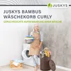 Okrągły kosz na pranie 300352, brązowy, 55 l, z pokrywą, Podgląd zdjęcia produktu 8