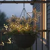 3.06 Gartenstecker Sterne 3er mit gold LED - 30 LED / ca. Produktbild-Vorschau 6