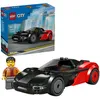 LEGO City Super Voiture Électrique Rouge et Noire 60486 Voir les images du produit 1