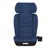 A blue car seat with a black base and a black cup holder on the side, shown from the front. Náhled obrázku produktu
