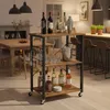 Relaxdays 4052025848231, 3 pół., Naturalne drewno, Biały, Podgląd zdjęcia produktu 5