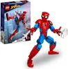 A LEGO Marvel Spider-Man action figure is shown in front of a white background, with its packaging visible in the upper left corner. Produktbild-Vorschau