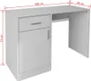 vidaXL Składany stolik ścienny biały 100x60 cm Podgląd zdjęcia produktu 17