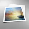 Poster - Poster ohne Rahmen - Segelboot Westen die Sonne - Produktbild-Vorschau 3
