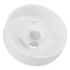 A white plastic part for a kitchen appliance, likely a dough hook scraper, shown from a slightly elevated angle on a white background. Produktbild-Vorschau