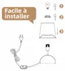 ZMH Lampe de chevet Set de 2 lampes de table avec câble - Voir les images du produit 5