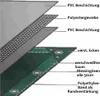 zelená plachta z PVC 650 g/m² 2 x 3 m (6m²) Náhľad obrázku produktu 3