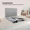 KitchenYeah© Herdabdeckplatte Beton - Steine , 59x51cm, Produktbild-Vorschau 3