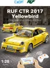 CaDA RUF Yellow Bird 1/20 (235 parti) (nuova versione) Anteprima dell’immagine prodotto 9