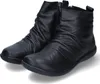 Andrea Conti bottes avec zip en noir, taille 42 Voir les images du produit 11