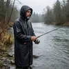 Universelle Regenjacke – Cape-Jacke Mit Kapuze, Schwarz Produktbild-Vorschau 3