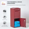 SMART PARCEL BOX™ Großer Paketbriefkasten mit gebogenem Produktbild-Vorschau 5