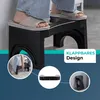 BUDDLEY Klappbarer Toilettenhocker Schwarz – Squatty Produktbild-Vorschau 2
