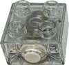 A clear studio shot of a transparent LEGO DUPLO light brick. Podgląd zdjęcia produktu