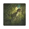 MuchoWow® Mauspad Mousepad Dinosaurier - Pflanzen - Grün - Produktbild-Vorschau 1