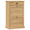 vidaXL Botník VIGO 60x35x96 cm borovicový masiv Náhled obrázku produktu 1