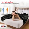 Grafner® Wärmedecke Heizdecke Flannel Fleece 200 x 180 cm Produktbild-Vorschau 2