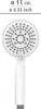 WENKO Soffione doccia YOUNG Bianco Ø 11 cm Doccia a mano Anteprima dell’immagine prodotto 5