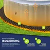tillvex® whirlpool podkład okrągły 240cm czarny | mata Podgląd zdjęcia produktu 4
